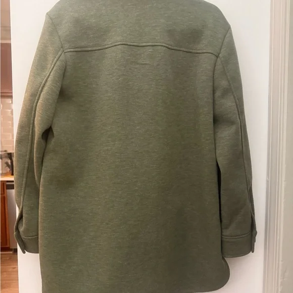 LOFT Olive Utility Button-Up Jacket - Picture 4 of 5